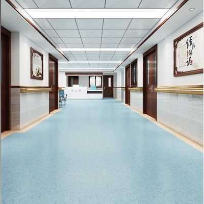 Beli Rumah Sakit Cleanroom PVC Flooring Plastik Antistatik Vinyl Flooring Roll online manufacture