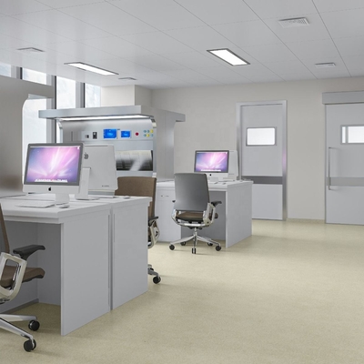 Beli Clean Room Vinyl Flooring Anti Static, PVC komersial Vinyl Sheet Flooring Roll online manufacture