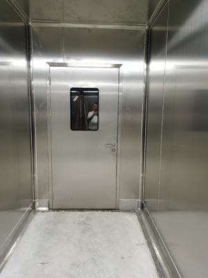 Beli GMP 304 Baja tahan karat Pintu Kamar Bersih Metal Swing Pintu Masuk Untuk Rumah Sakit online manufacture