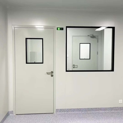 Beli Pintu Kamar Bersih Baja Galvanis, Pintu Kamar Bersih Medis Dengan Jendela Kaca online manufacture