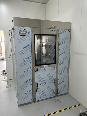 Beli Air Shower Kamar bersih Baja tahan karat Unit Air Shower Pintu Otomatis online manufacture