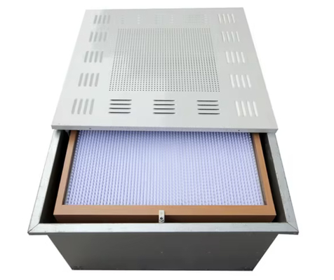 Beli Kotak Filter HEPA Modular Baja Ringan Untuk Filtrasi Udara Kamar Bersih Rumah Sakit online manufacture