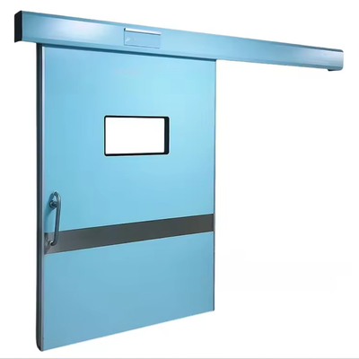 Beli 50mm tebal panel memimpin dilapisi pintu untuk ruangan sinar-X, pintu radiasi terlindungi online manufacture
