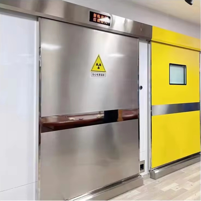 Beli Rumah Sakit CT Ruang X-ray Pintu berlapis timah Pintu lapis baja Otomatis Pintu geser online manufacture