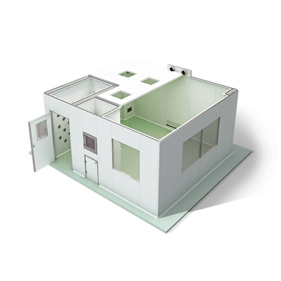 Beli Huuao Modular Clean Room Lab Laboratory Dust Free ISO 5 Cleanroom for Pharmaceuticals Clean Room Dust Free Modular Cleanroom Flow Booth Clean Booth online manufacture