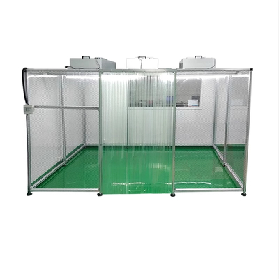 Beli Huuao Pre-Engineered GMP Pharmaceutical Modular Cleanroom GMP Class 100 Customized Clean Room Turnkey Projects Pharmaceutical Modular Cleanroom Projects online manufacture