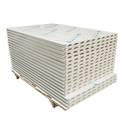 Beli Huaao Fireproof Waterproof Aging Resistant Deformable and Easy Splicing of Magnesium Sulfide Purification Color Steel Sandwich Panel online manufacture