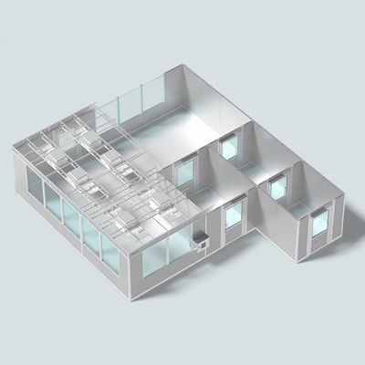 Beli Huuao Cleanroom Solutions Dinding Ruangan Bersih Ruangan Bersih Lab Produksi Ruangan Bersih Portabel Ruangan Bersih Coving Peralatan Ruangan Bersih Modular pembuatan online