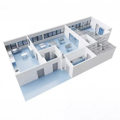 Beli Huuao GMP Clean Room Solusi Profesional Laboratorium Clean Rooms Proyek Cleanroom Modular online manufacture