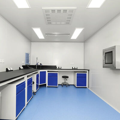 Beli HUAAO Modular Modern Cleanroom Laboratory Scientific Chemical Resist Biological Workstation Sertifikasi ISO5 Fitur tahan api untuk pembuatan online