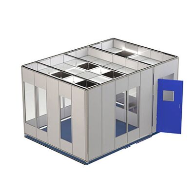 Beli HUAAO Laboratorium Modular Hard Wall ISO 7 Cleanroom Assembly Portable Clean Room Booth Laboratory Room Rumah Sakit Kamar Bersih pembuatan online