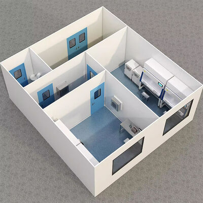 Beli HUAAO Modular Modern Fireproof Eco-Friendly Clean Room Kelas 100 Booth Portable untuk Rumah Sakit/Workshop Proyek GMP pembuatan online