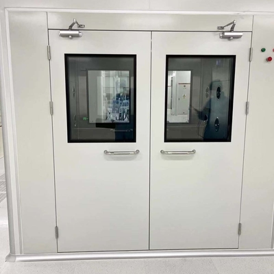 Standar Komersial Tinggi Hygienic Medical Stainless Steel Pintu Pintu Rumah Sakit Bersih Kamar Pasien Pintu tahan api