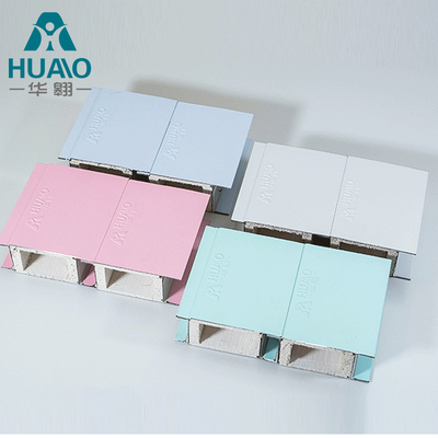 A1 Panel Sandwich Kamar Bersih buatan tangan tahan api dengan bahan inti Magnesium Oxysulfate