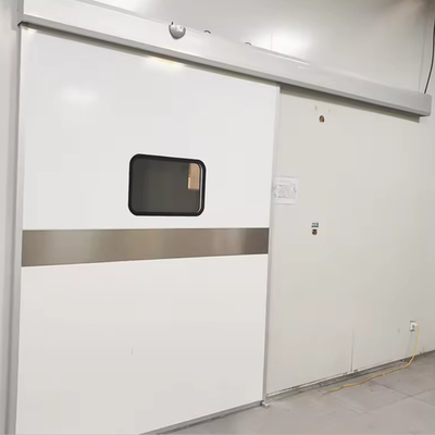 Isolasi Suara Kamar Bersih Pintu Luncur Otomatis Dengan Semprotan Elektrostatik Antibakteri