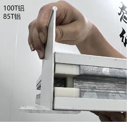 Ceiling Mount Systems Cleanroom Aluminium Profile T Grids Untuk Laboratorium Rumah Sakit