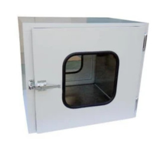 HVAC SUS Static Cleanroom Pass Box Dengan Lampu UV Di Industri Farmasi
