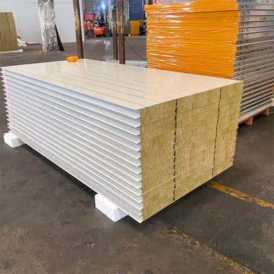 Handmade Cleanroom Sandwich Panel Fireproof Perlindungan antibakteri tahan lama untuk fasilitas medis