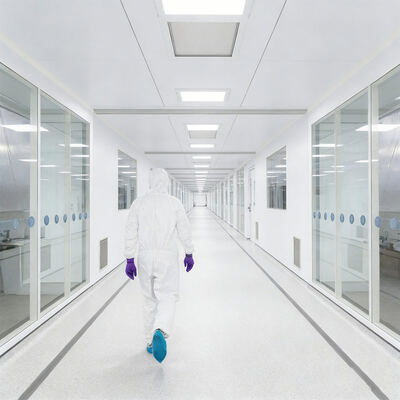 HUAAO Modular Modern Cleanroom-Ramah Lingkungan Rumah Sakit Fireproof Workshop Solusi dengan Cleanroom Panel dan Layanan Teknik
