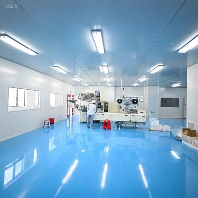 HUAAO Modern Modular Fireproof Eco-Friendly Kelas ISO8 10000 Rock Wool Prefabricated CE Certified 1 Tahun Garansi Cleanroom