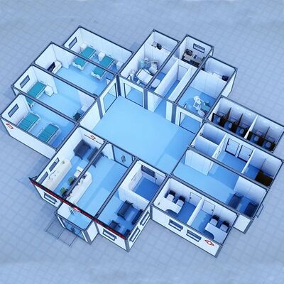 HUAAO ISO Modular Medical Device GMP Cleanroom Kondisi Baru Ruang Bersih untuk Perangkat Medis