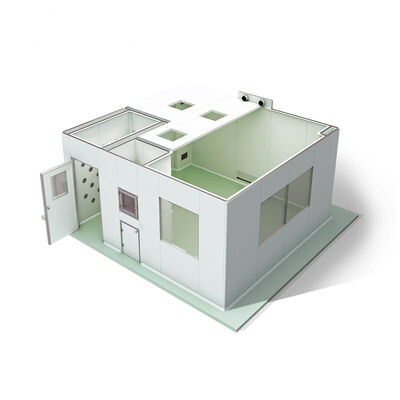 HUAAO Biaya Efektif Kelas 100 Kamar Bersih Bebas debu Kamar Bersih Modular Kamar Bersih Kelas 100-100000 ISO 5-8