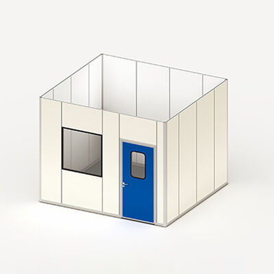 HUAAO Modular Modern Fireproof Dust-free Eco-Friendly Cleanroom System Sertifikasi ISO5 untuk penggunaan laboratorium rumah sakit medis